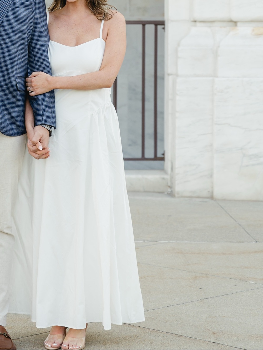 Abercrombie & Fitch White Maxi Dress - Picture 5 of 7